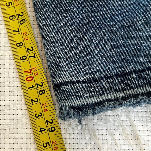 Urban Outfitters BDG Jeans Mens 32 Skinny Stretch Medium Wash Neon Ribbon Stripe - Picture 8 of 11